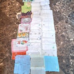 Stunning Collection of 50 quality Pocket Squares(Many Hand Embroidered)