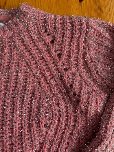 Girls Pink jumper