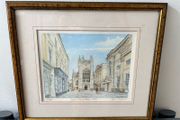 Framed Vernon Bartlett Print of Bath