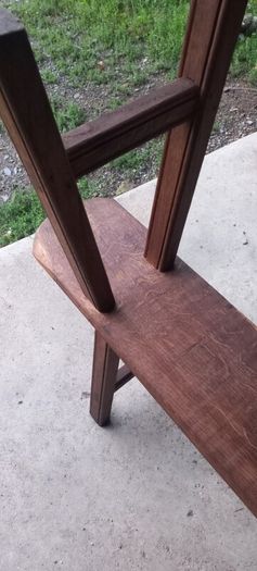 Benches Set of Two Solid Oak Antique
