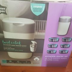 tommee tippee twist and click nappy bin