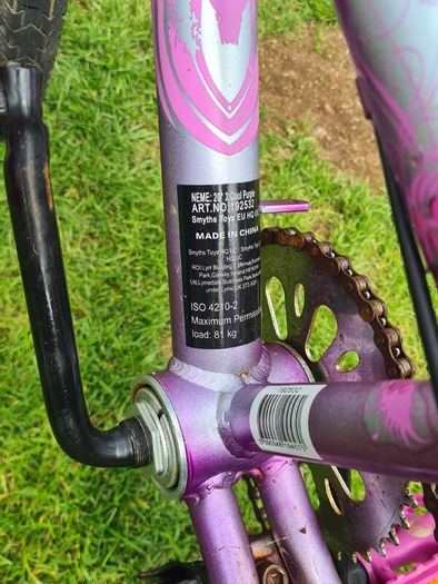 Kids Bike 20 Inch Verve - Purple