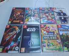 Nintendo Console Bundle including 8 games