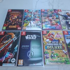 Nintendo Console Bundle including 8 games