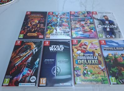 Nintendo Console Bundle including 8 games