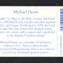 1996 Ireland 50 unit 90th anniversary of Michael Davitt's death (Gemplus GEM1) Call Card Used. Telecom Eireann card number 1154. Image 2