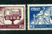1937 Ireland New Constitution Commemorative Stamps Mint Hinged