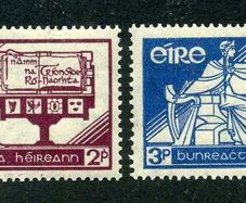 1937 Ireland New Constitution Commemorative Stamps Mint Hinged