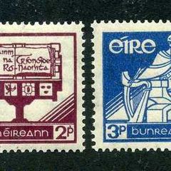 1937 Ireland New Constitution Commemorative Stamps Mint Hinged