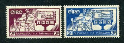 1937 Ireland New Constitution Commemorative Stamps Mint Hinged