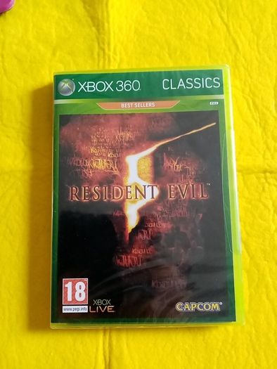 Resident evil 5 Xbox 360 games Original