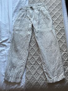 Linen trousers