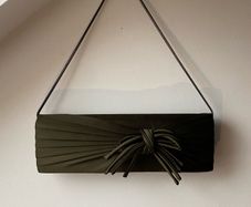 Coast Satin Bow Detail Bag