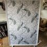 Wedding Escort Card Display Board - Peacock Chinoiserie, Handmade, Dismantles Image 3