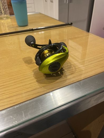 fishing rod and reel - kinetic hellcat