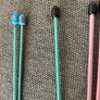 knitting needles metal with colour selection Image 3