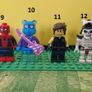 LEGO - various minifigs Minecraft / Marvel / Ninjago / Friends Image 2