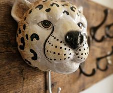 Wall hanging tiger head