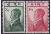 1953 Ireland Robert Emmett Commemorative Stamps Mint Never Hinged (MNH)