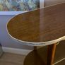 Vintage Mid-Century Cocktail / Drinks Cabinet Glass/ Wood Bar Display (1950s/60s) Image 6