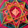 Handmade Colorful Ojo de Dios Mandala Walldecor 26 c Image 4