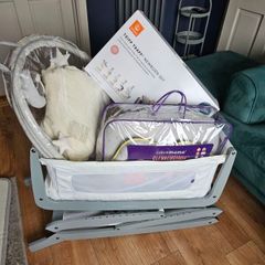 Snuzpod 3, Stokke Tripp Trapp Newborn Seat, Clevamama feeding pillow
