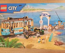 lego city 60506 classic beach tram