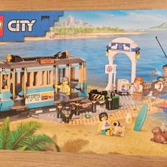 lego city 60506 classic beach tram