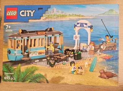 lego city 60506 classic beach tram