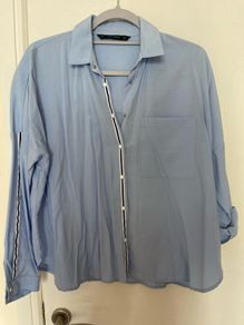 Zara Baby Blue Shirt