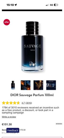 Sauvage Dior