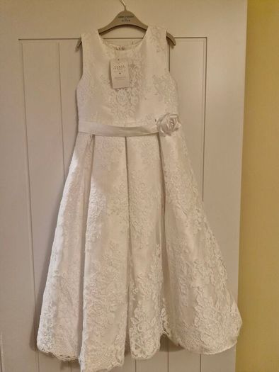 Brand new First Communion dress with tags
