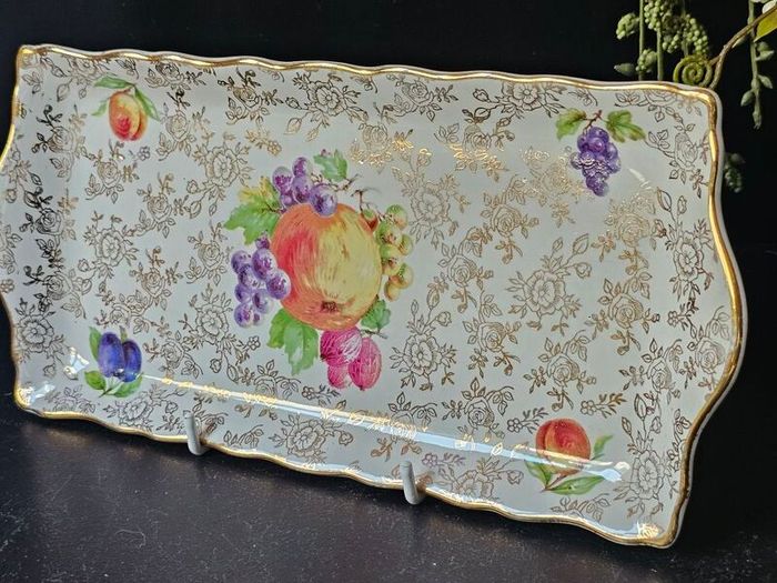 Vintage Old Foley China Sandwich Plate