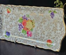 Vintage Old Foley China Sandwich Plate
