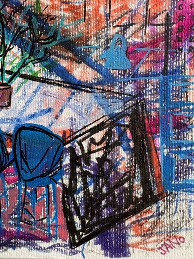 Original Art original Art Kitchen contemporary Irish Art abstract painting
