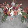 Door Wreath ( Giant- sized) and floral arrangement. Image 5