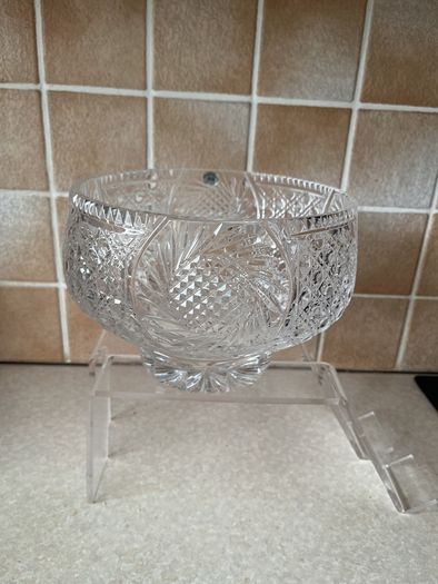 Tyrone Crystal Full Lead Handmade in Ireland Large Bowl
