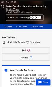 Luke Combs Slane Sunday Tickets
