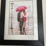 picture with black frame (48 cm height x 37 width) Image 2