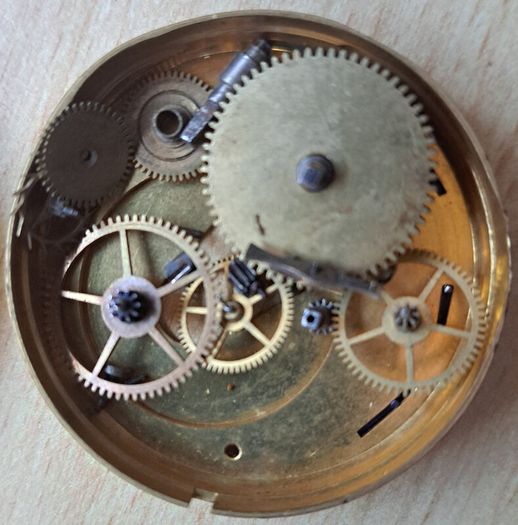 Stewart Dawson & Co., Liverpool . Fusee Lever Pocket Watch Movement . 1880c