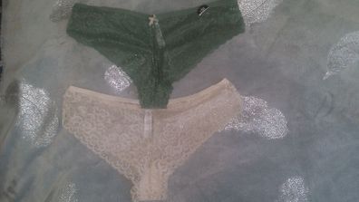 Brand new 2 lace briefs size UK18/20 EU46/48 Postage included