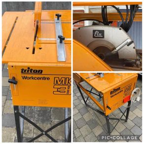 ELU Bench Saw & TRITON Workcentre MK & Accessories