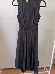 black cos dress
