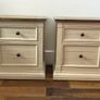 Rustic Bedside Lockers x 2 Image 3