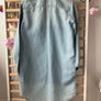 Bnwt gap stonewash shirt dress size small with pockets Image 5