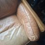 Two Seater Leather Sofa Image 3