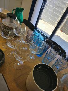 Glasses/plates/bowl...