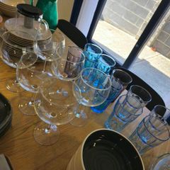 Glasses/plates/bowl...