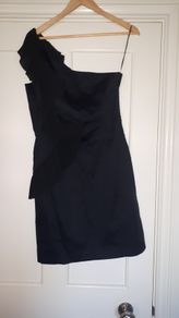 Oasis Black Dress Size 12