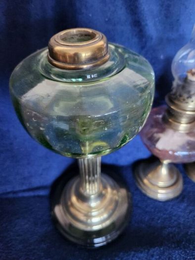 Vintage oil lamps